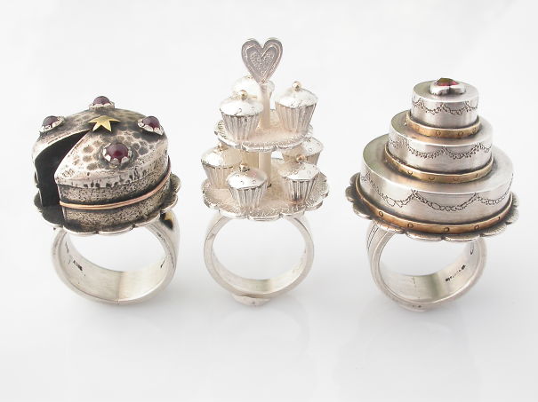 Welcome To Cake Town Rings By Adeline Joubert