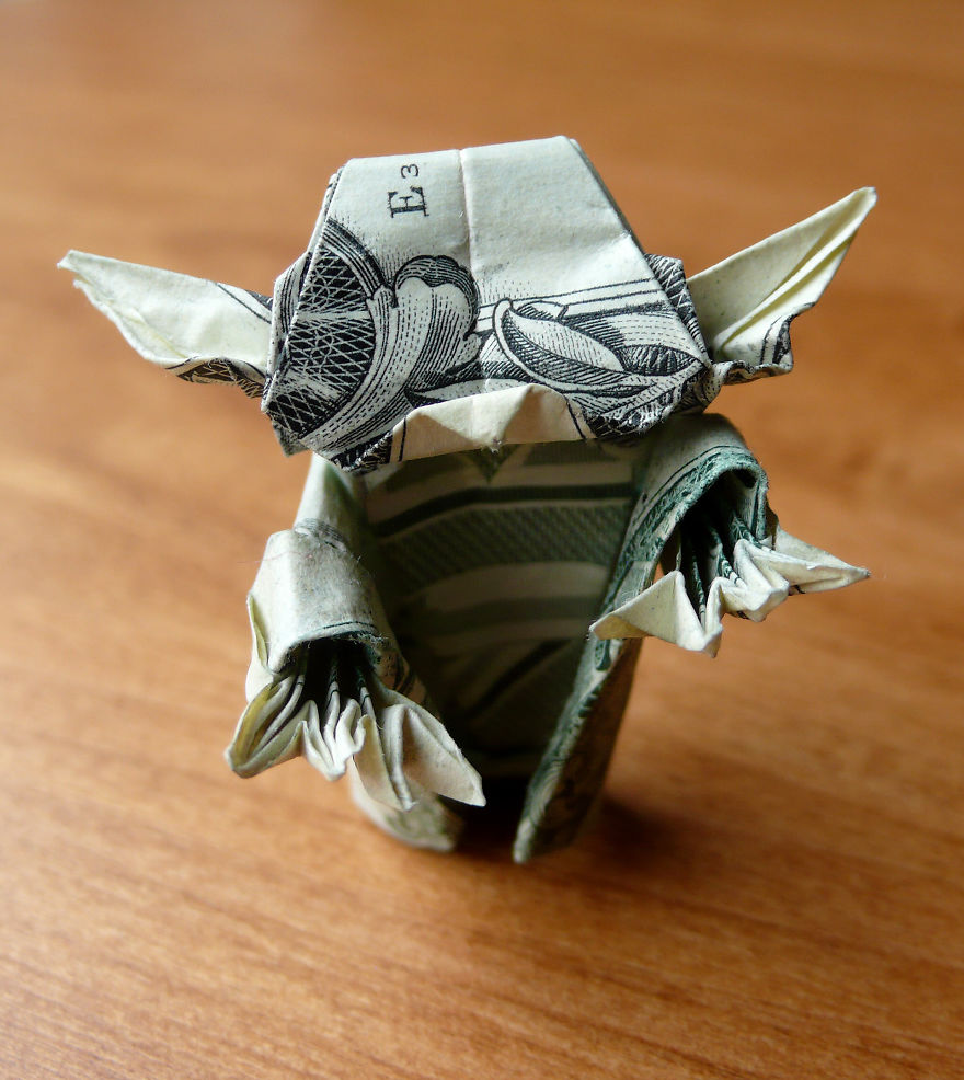 Dollar Bill Origami By CraigFoldsFives