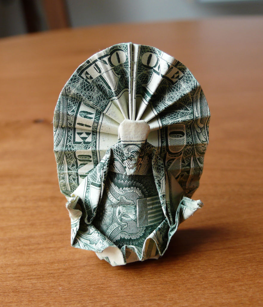 Dollar Bill Origami By CraigFoldsFives