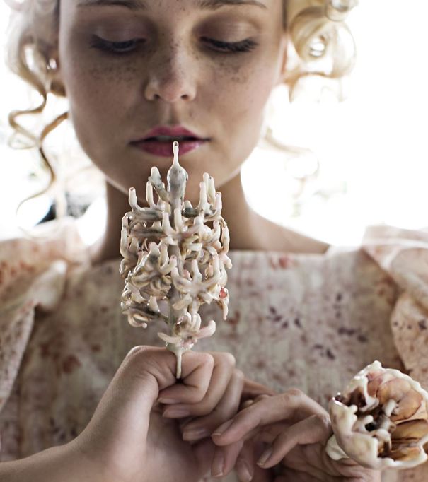 Porcelain Sculptural Rings