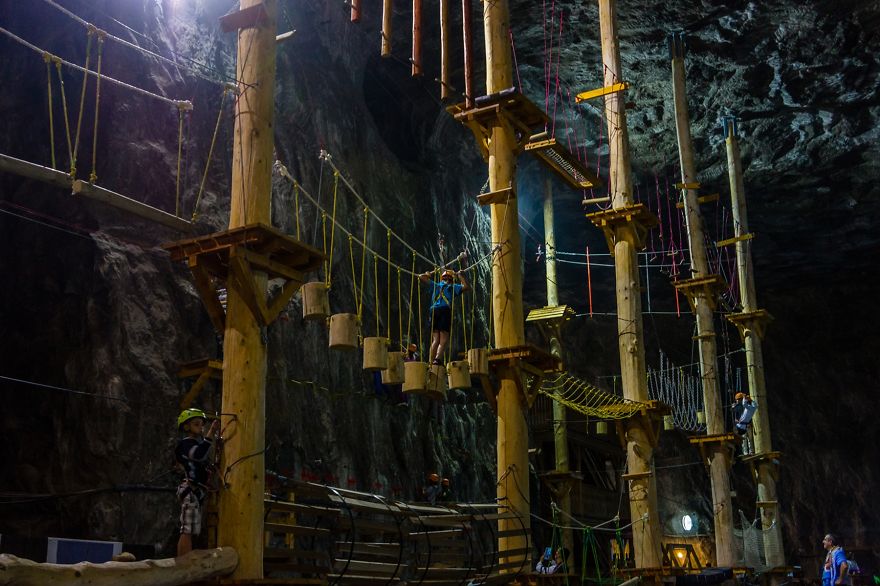 Inside The Salt Mine Praid / Romania