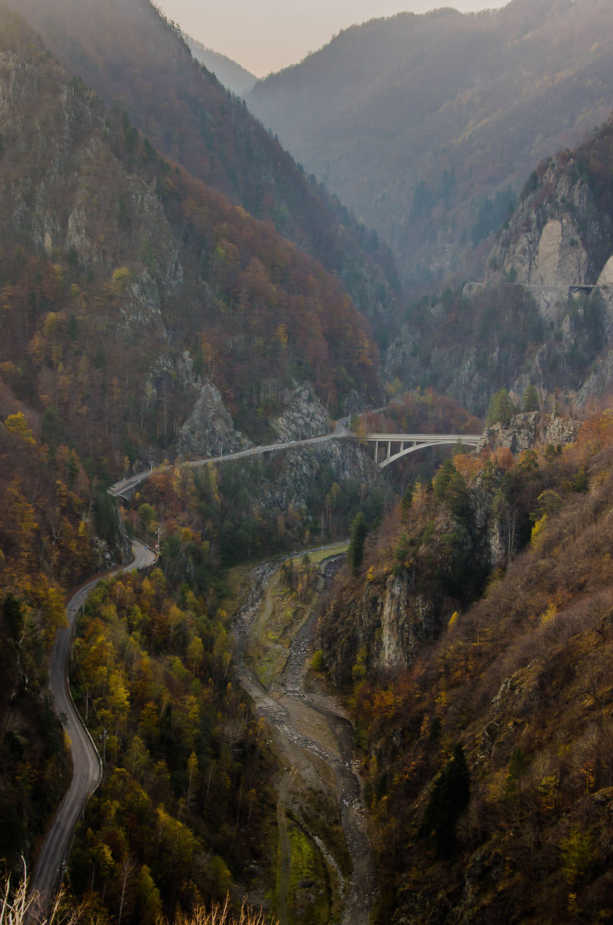 View From Cetatea Poenari