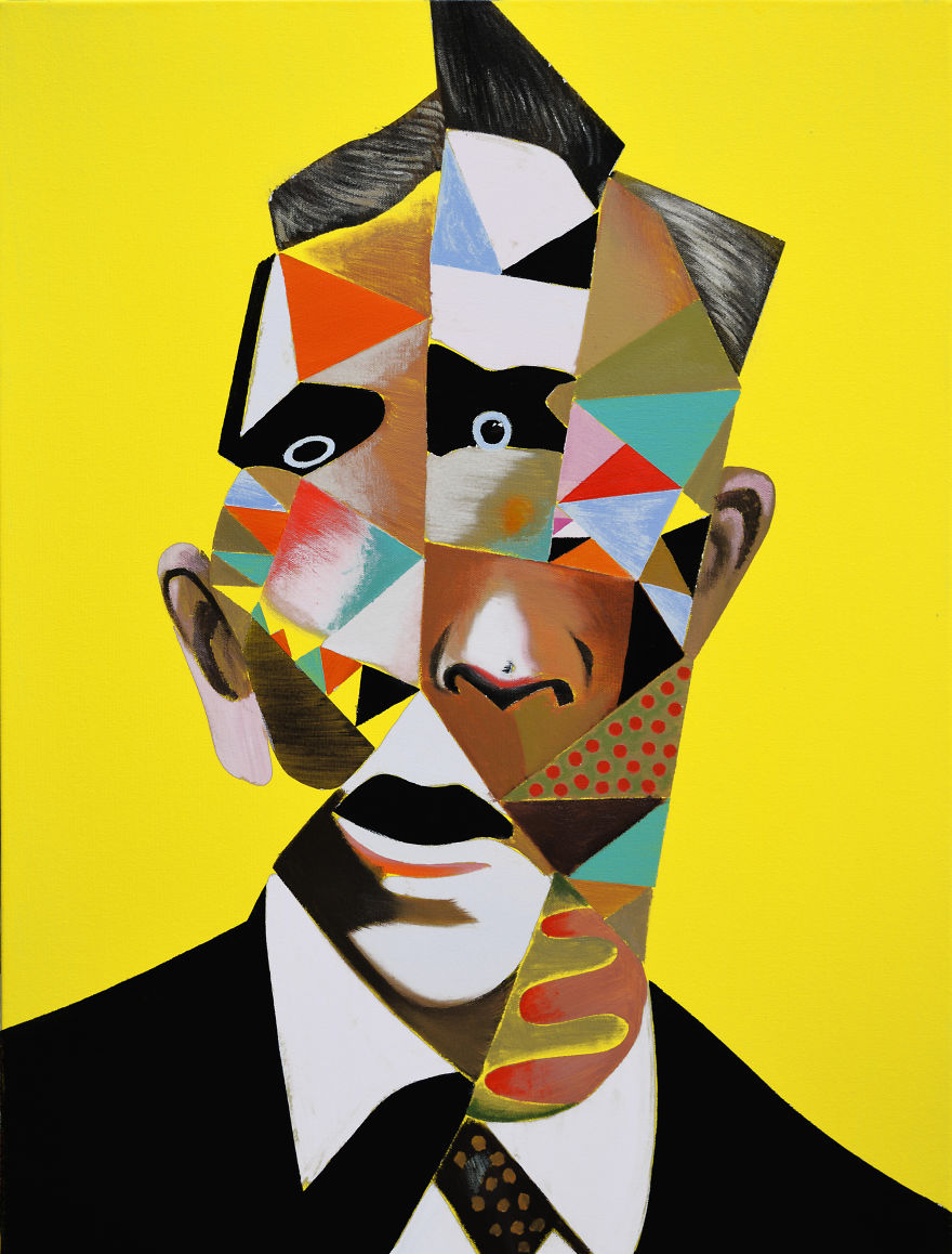 Deconstructivist Paintings By Nicholas Chistiakov Deconstructivist Paintings By Nicholas Chistiakov