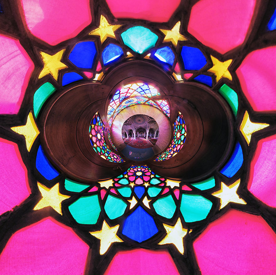 Land Of Colours ( The Nasir Al-mulk Mosque Or Pink Mosque )