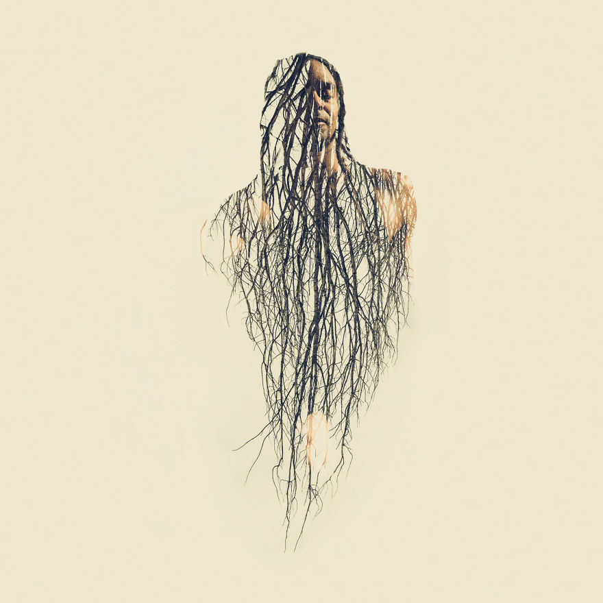 With The Help Of Yoga Instructors, I Create Surreal Photos That Blend Human Body With Plant Forms