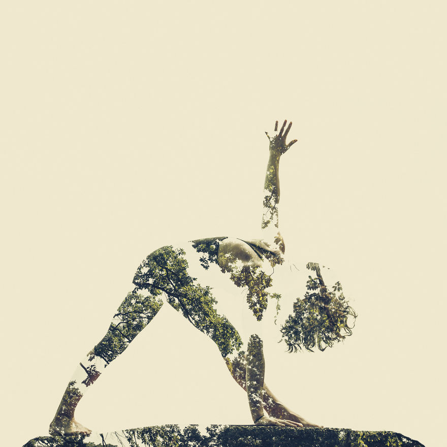 With The Help Of Yoga Instructors, I Create Surreal Photos That Blend Human Body With Plant Forms With The Help Of Yoga Instructors, I Create Surreal Photos That Blend Human Body With Plant Forms
