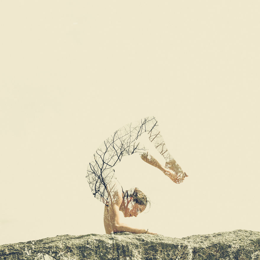 With The Help Of Yoga Instructors, I Create Surreal Photos That Blend Human Body With Plant Forms With The Help Of Yoga Instructors, I Create Surreal Photos That Blend Human Body With Plant Forms
