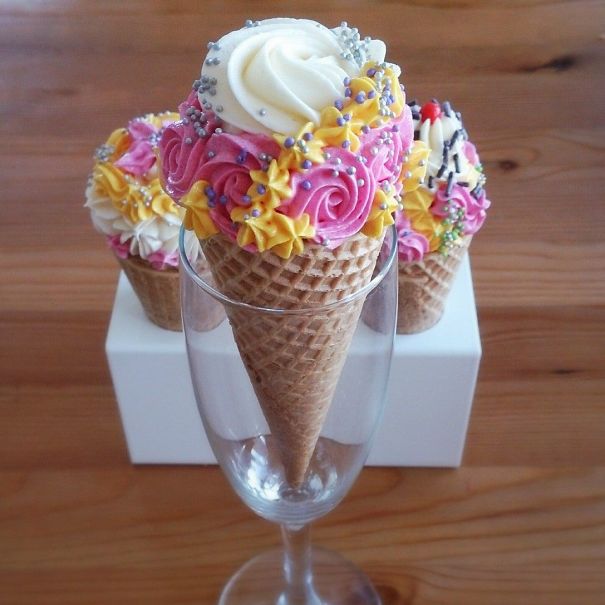 I Made These Colorful Cupcakes Out Of Boredom In Making Same Old Cupcakes All The Time