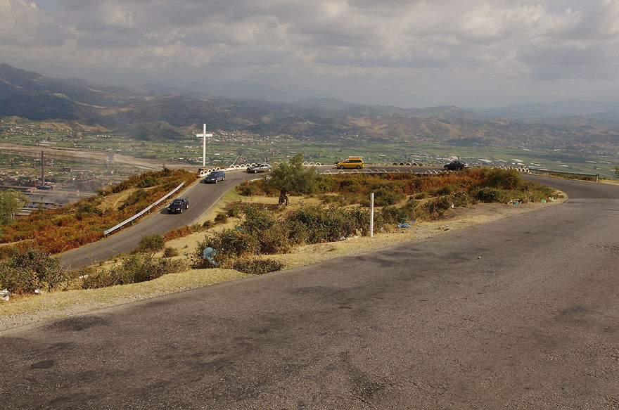 Sh3 - Road Between Elbasan - Tirane, Albania