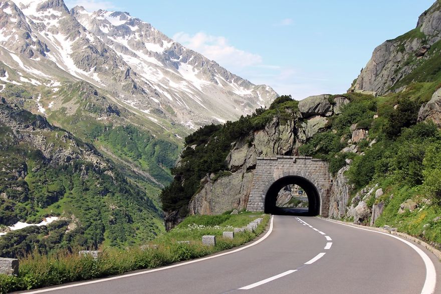 Circuit Of Three Passes, Andermatt, Switzerland