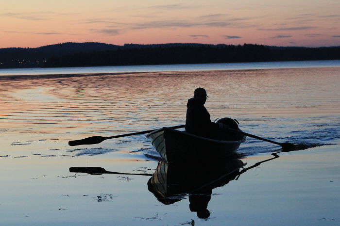 Dad On The Lake, Finland