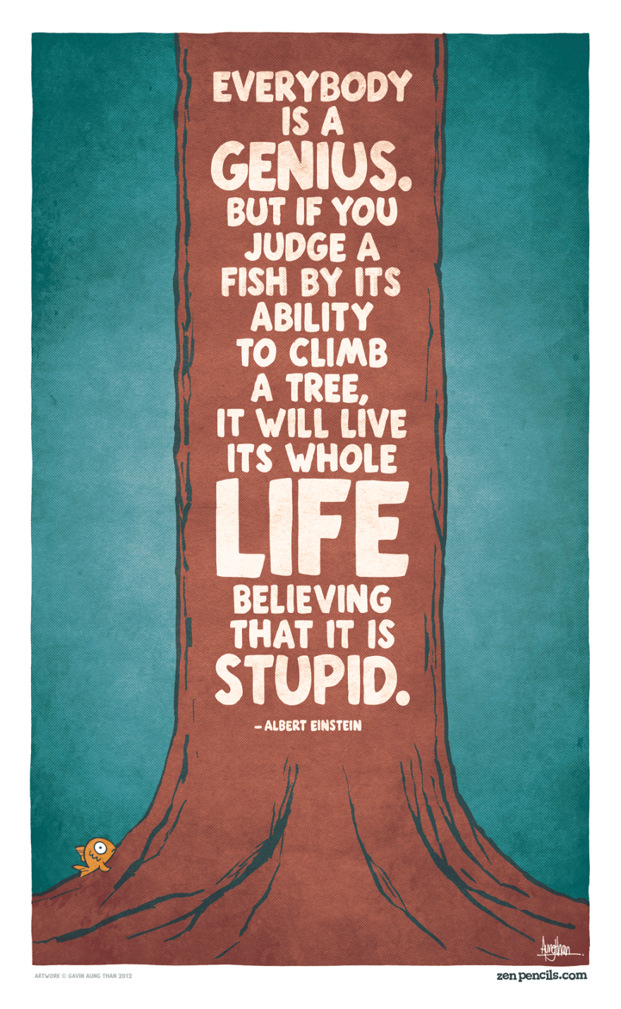Inspirational Quotes By Famous People Adapted Into Cartoons