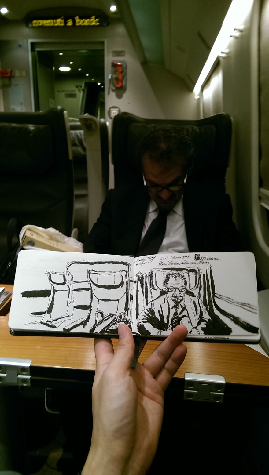 I Sketch On Every Single Bus, Train And Airplane I Board I Sketch On Every Single Bus, Train And Airplane I Board