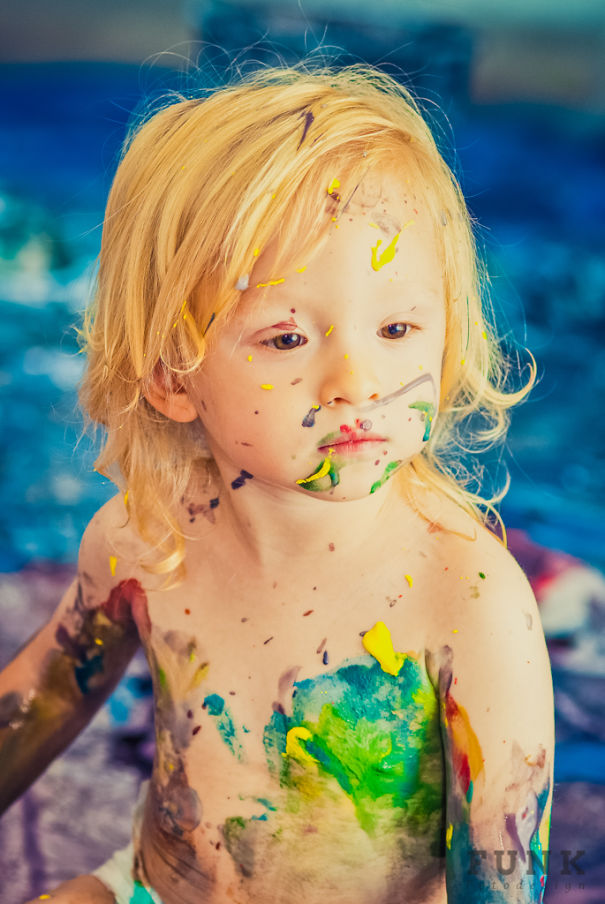 Take A Room Full Of Children And Add Some Paint. Watch What Happenes Next Take A Room Full Of Children And Add Some Paint. Watch What Happenes Next