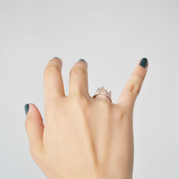 Mountain Range Stacking Rings By The Angry Weather