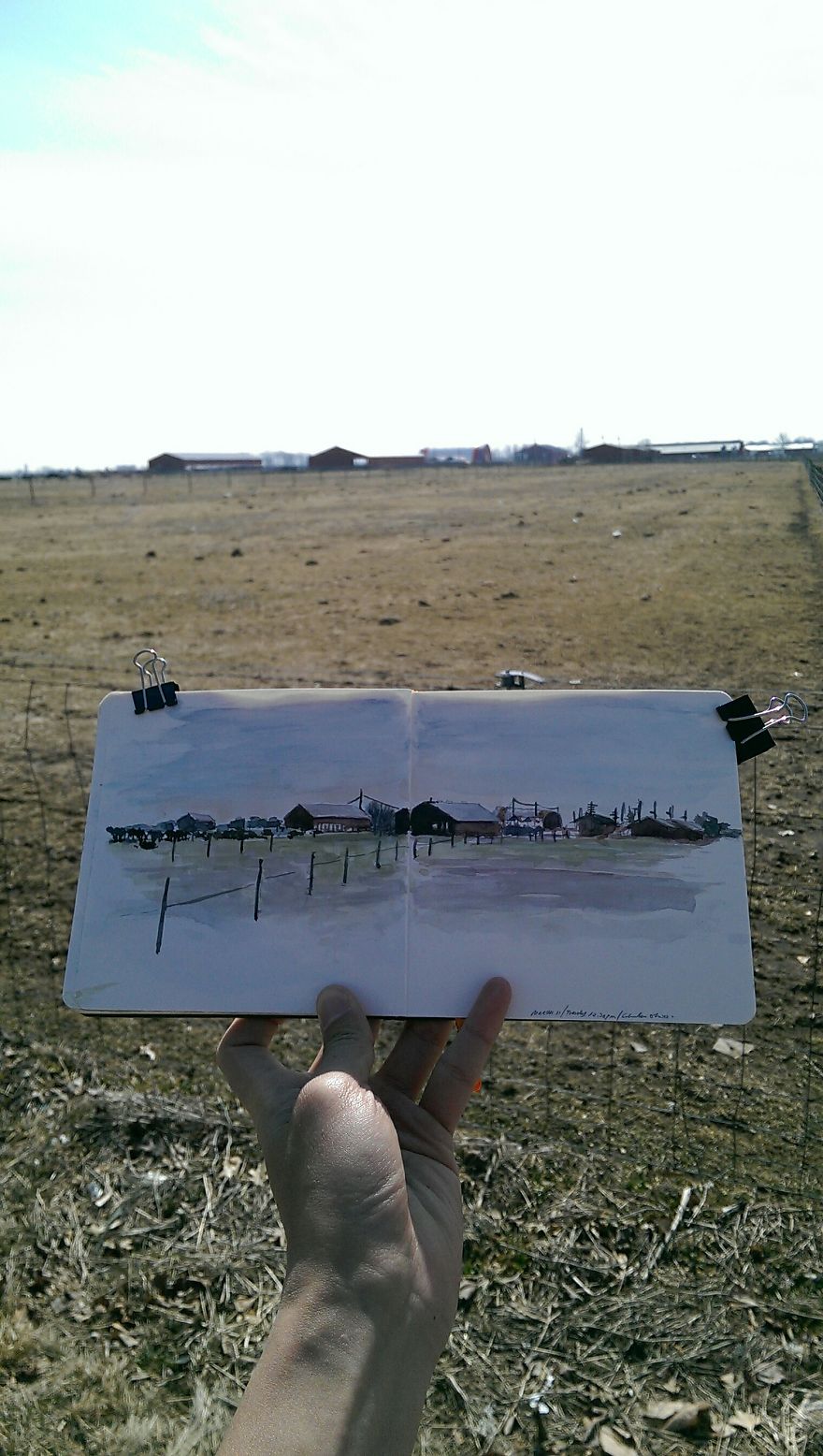 I Sketch On Every Single Bus, Train And Airplane I Board