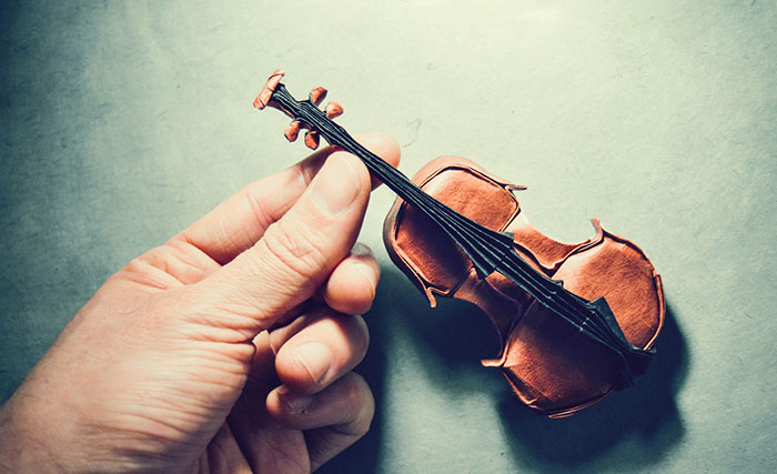 Origami Violin
