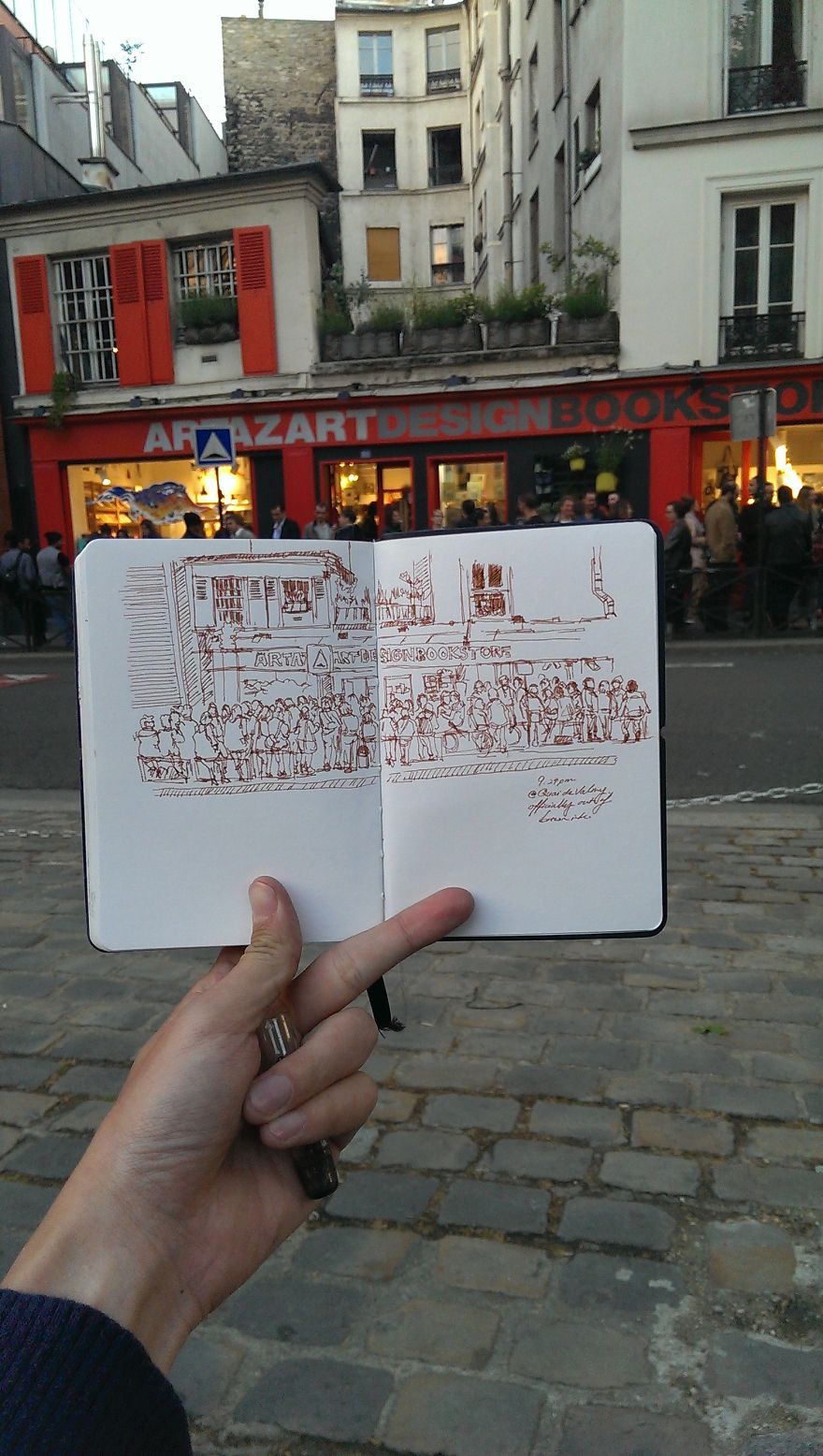 I Sketch On Every Single Bus, Train And Airplane I Board