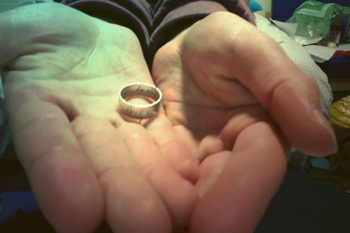 The Ring Has Quote From Psalms