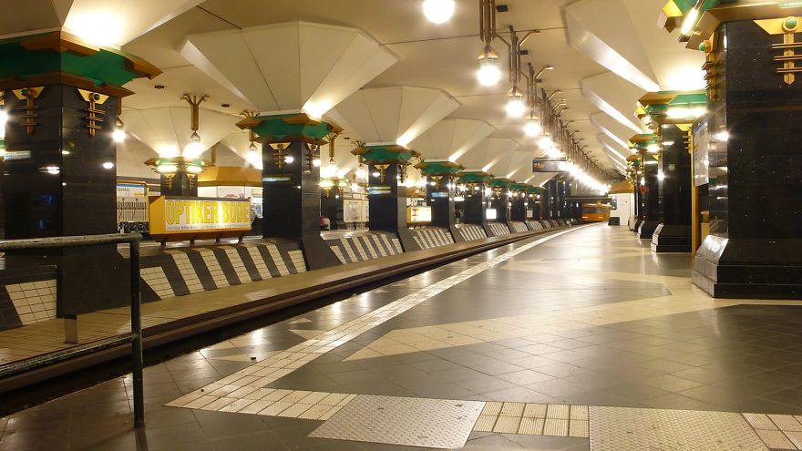 Rathaus Spandau U-bahn Station, Berlin