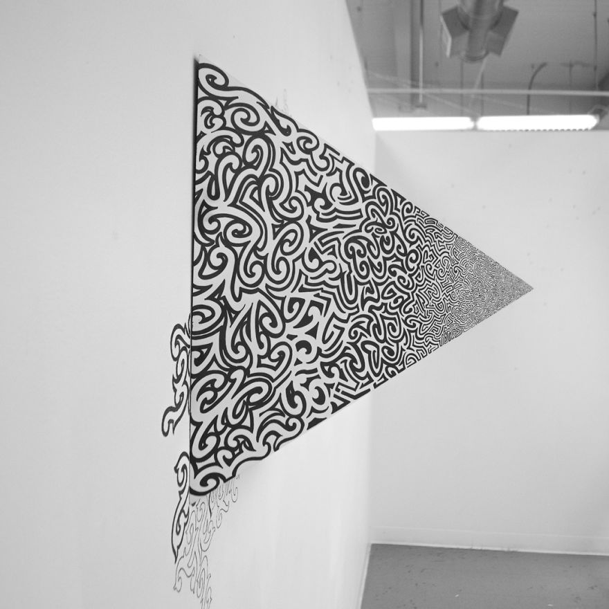 Sharpie Piece By Darel Carey