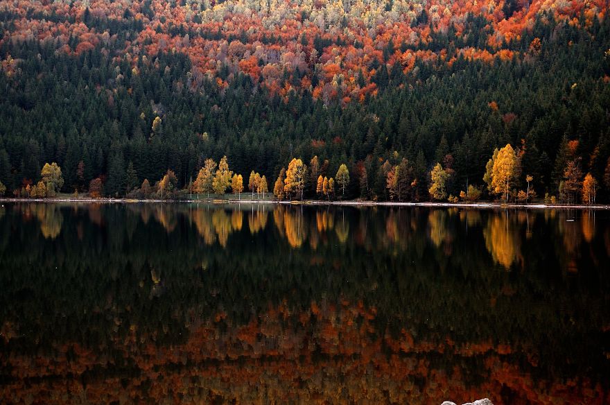 Two Worlds - Sf. Ana Lake