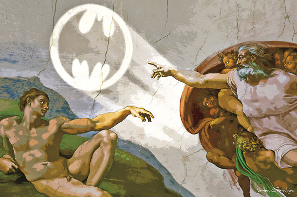 Famous Paintings Reimagined As Scenes From Batman Famous Paintings Reimagined As Scenes From Batman