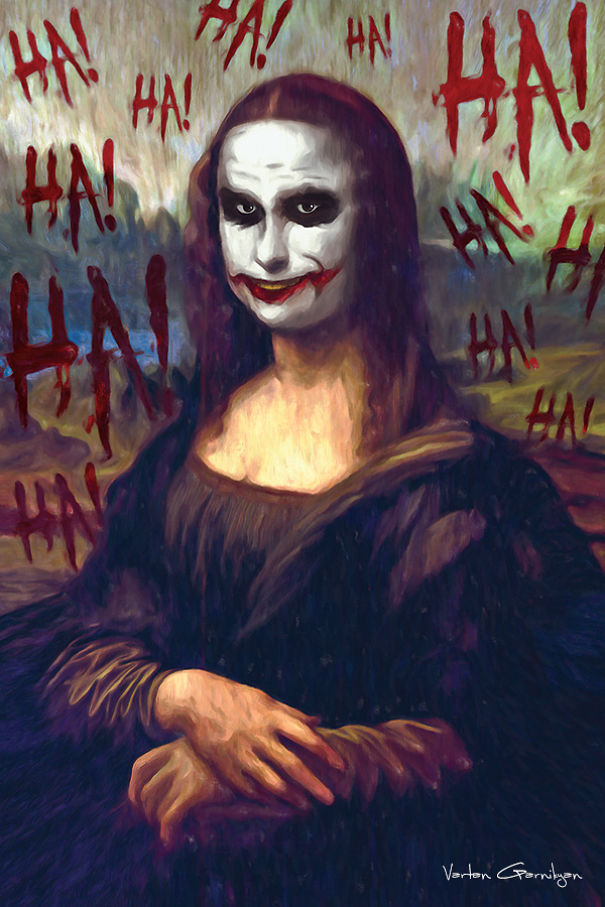 Famous Paintings Reimagined As Scenes From Batman