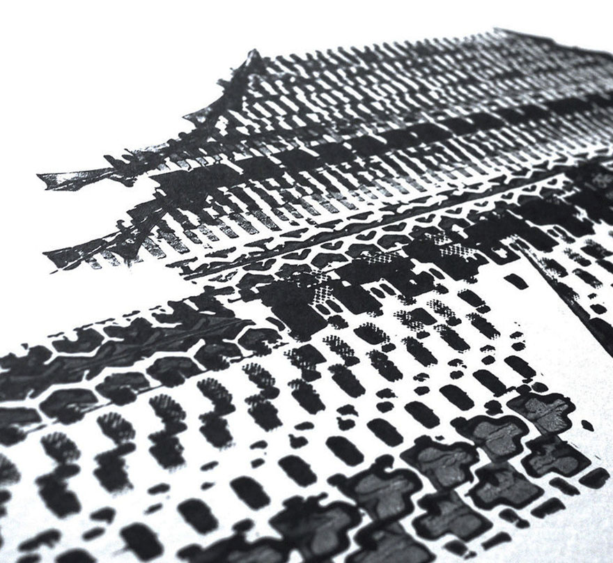 bicycle-tire-tracks-paintings-architectural-landmarks-thomas-yang-100copies-5