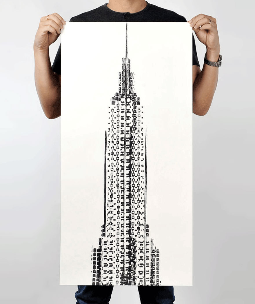 bicycle-tire-tracks-paintings-architectural-landmarks-thomas-yang-100copies-8