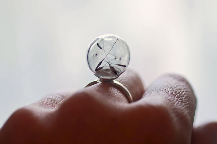 Dandelion Seed Ring