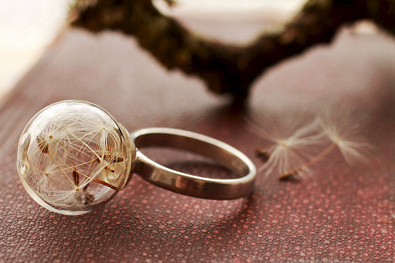 Dandelion Seed Ring