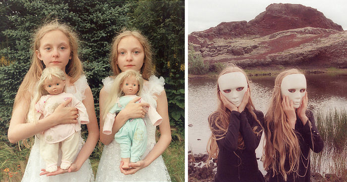 Icelandic Twin Girls Erna & Hrefna In Eerie Photos By Ariko Inaoka