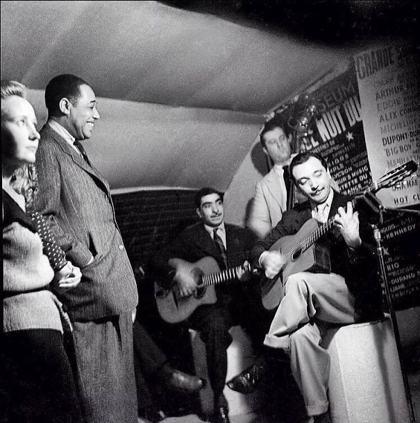 Django Reinhardt Plays For Duke Ellington .