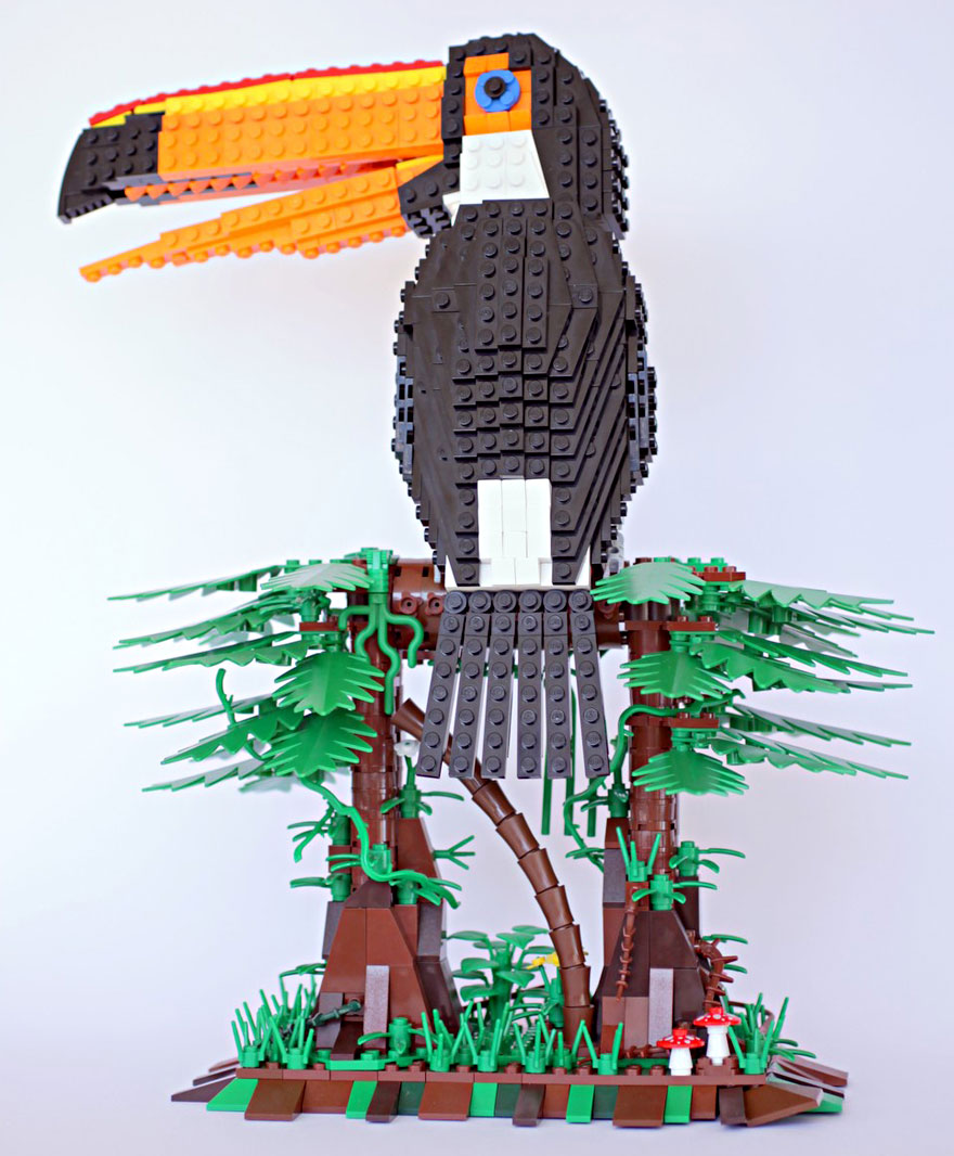 Bird Enthusiast Creates LEGO Birds And 10,000 Supporters Get LEGO To Mass-Produce Them Bird Enthusiast Creates LEGO Birds And 10,000 Supporters Get LEGO To Mass-Produce Them