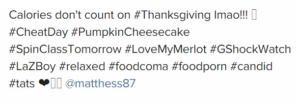 The Feeling Blessed On Thanksgiving Day Shot