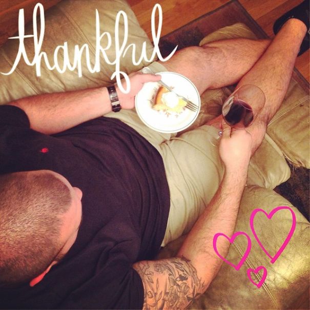 The Feeling Blessed On Thanksgiving Day Shot