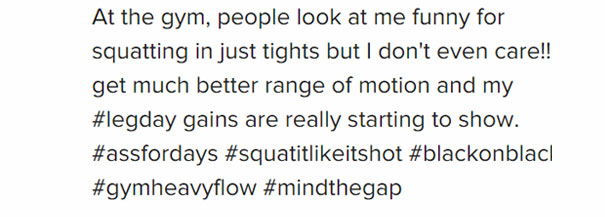 The Photoshopped Gym Selfie Shot