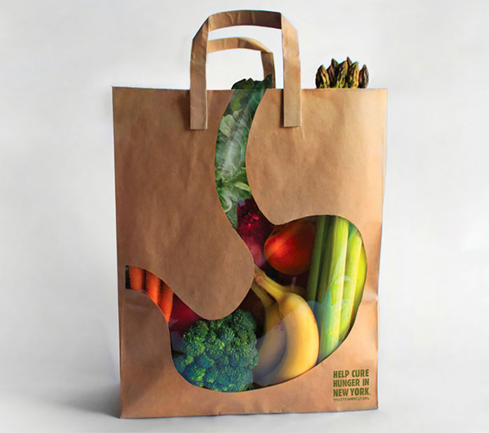 “city Harvest” Grocery Bag