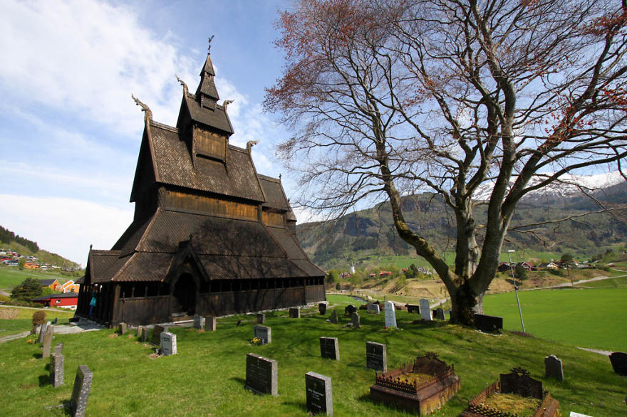 Stave Church In Vik (gina Mako)