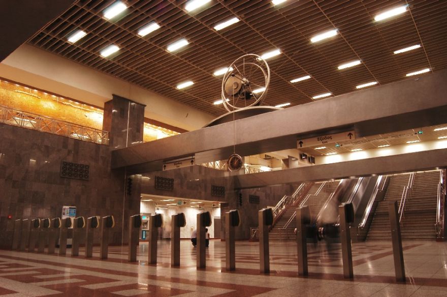Syntagma Station, Athens, Greece