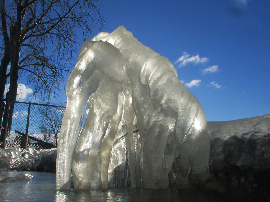 Ice At Sunset: A Match That Makes Jewels