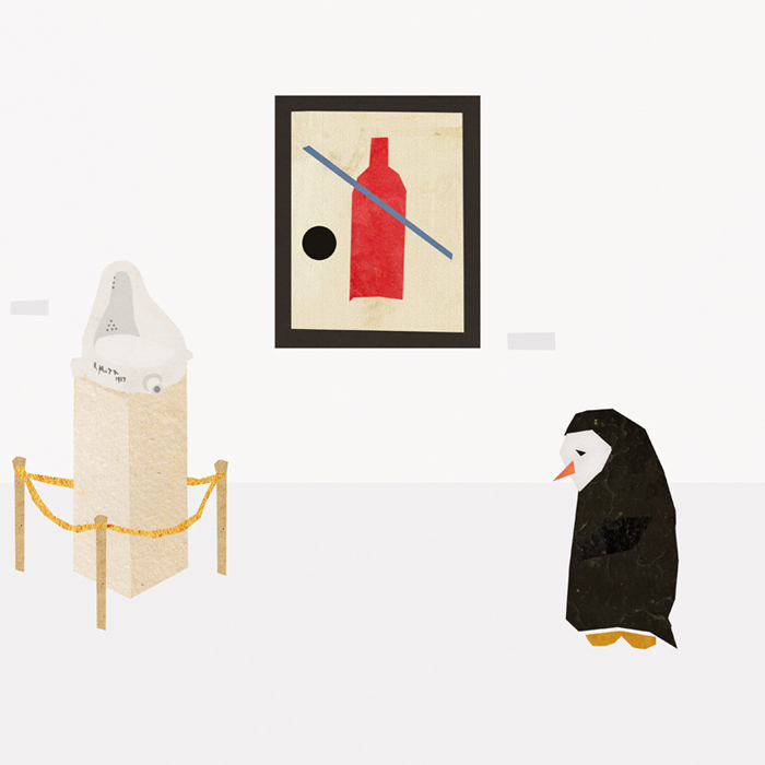 The Story Of A Sad Penguin And His Friend - A Bottle Of Wine The Story Of A Sad Penguin And His Friend - A Bottle Of Wine