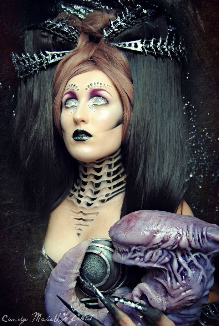 Extreme Make-Up Art Inspired By Dark Fantasy World Extreme Make-Up Art Inspired By Dark Fantasy World
