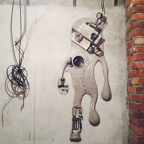 Upcycled Robot From Plaster