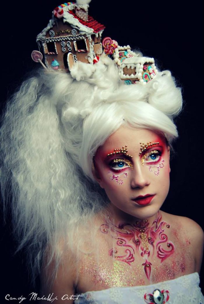 Extreme Make-Up Art Inspired By Dark Fantasy World Extreme Make-Up Art Inspired By Dark Fantasy World