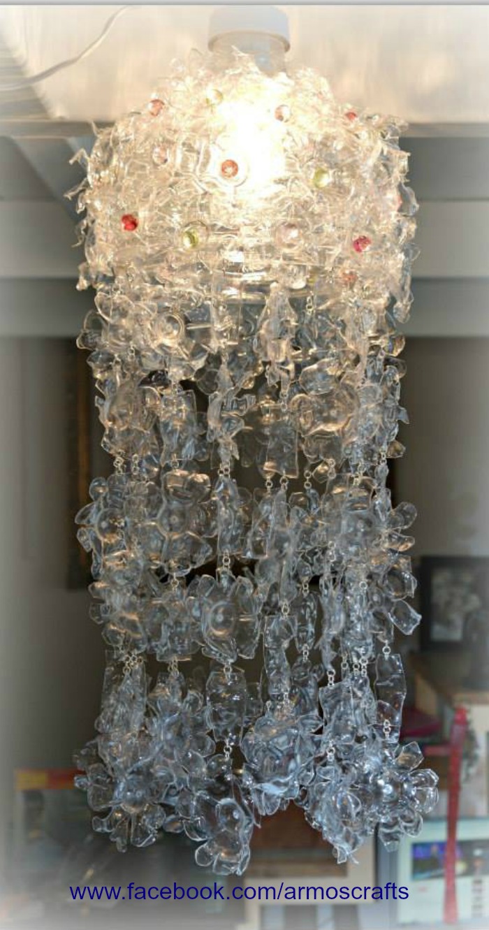 1 Litre Water Bottles Bottom Sewn Around A 10 Litre Bottle