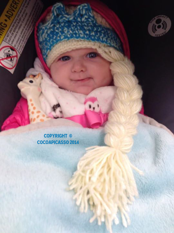 Elsa Crown And Braid