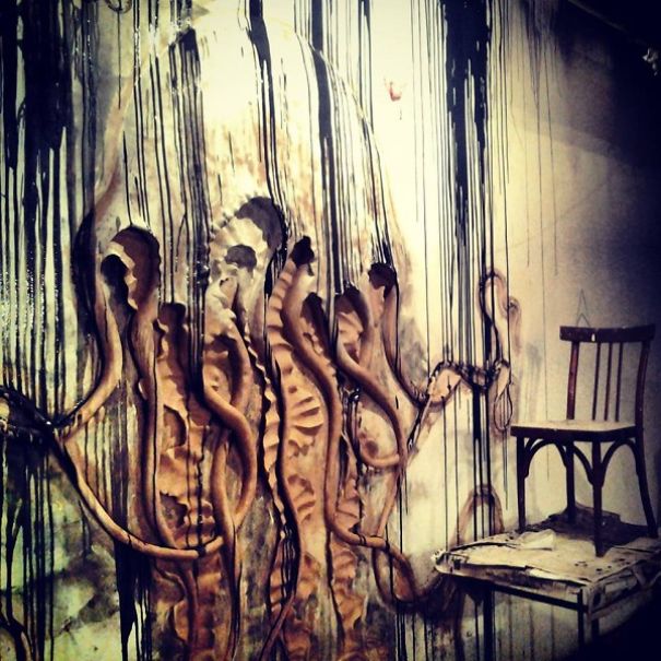 Decoration Idea For Your Walls - Jellyfish From Plaster