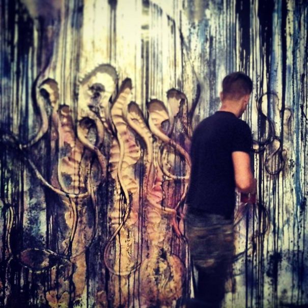 Decoration Idea For Your Walls - Jellyfish From Plaster